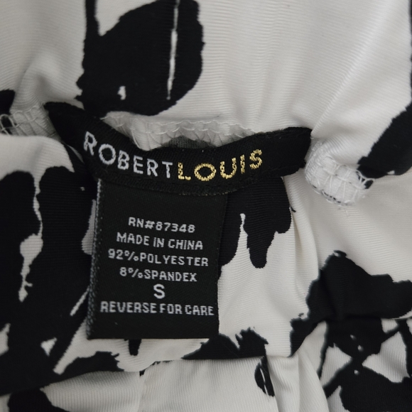 Robert Louis Black and White A-Line Maxi Skirt - Picture 7 of 10